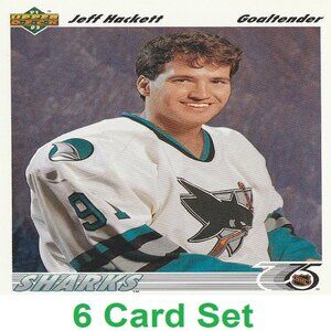 Jeff Hackett Hockey Card Collection